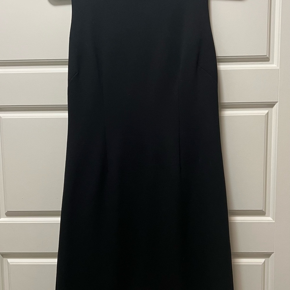 Pure Amici Elegant Black Sleeveless Dress